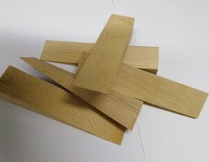 10 Hartholzkeile 130x30x18mm