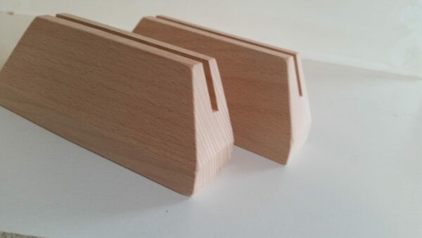 2Foto/Postkartenhalter Buche massiv