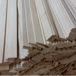12 Bucheleisten 1000x20x5mm