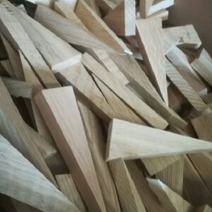 15 Eichekeile 145x16x45mm