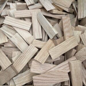 50 Eichekeile80x25x10mm