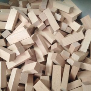 75 Bucheklötze 60x20x15mm