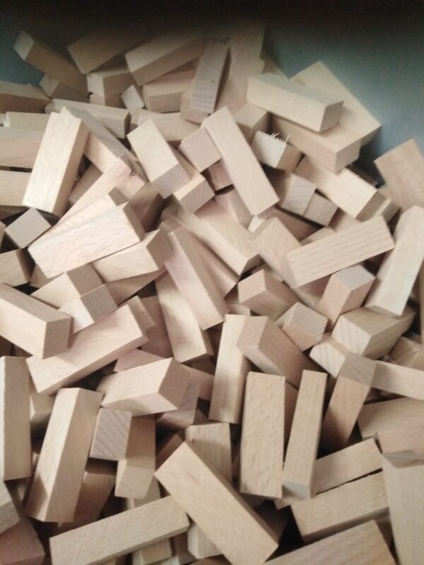 75 Bucheklötze 60x20x15mm