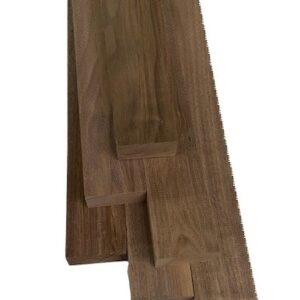 8 Nussbaumleisten 500x45x20 mm