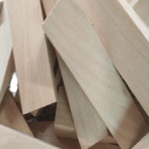 20 Hartholzkeile 100x25x20mm