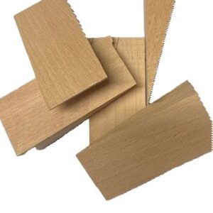 20 Hartholzkeile 150x50x20mm