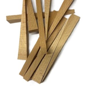 25 Hartholzkeile 140x10x17mm(LxBxH)