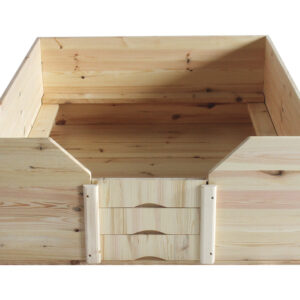 Easy-Hopper Wurfbox Standard mit Welpenschutz 120x100 cm