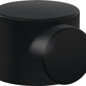 Bodentürpuffer 615B 90 D.52mm H.42,5mm Ku.90 tiefschwarz ma Dübelmontage HEWI