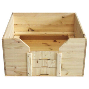Easy-Hopper Wurfbox Standard 80x80cm mit Welpenschutz