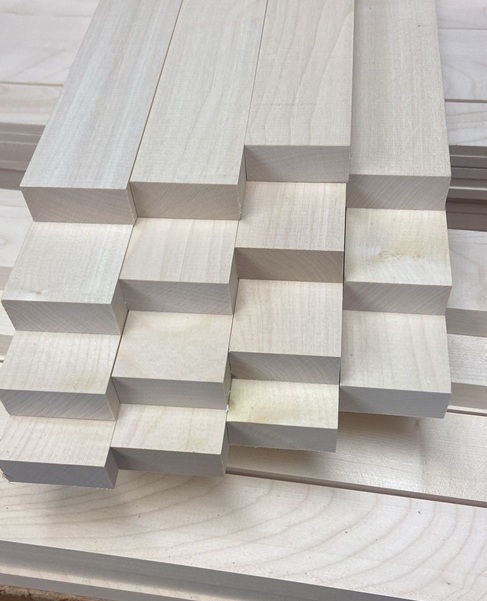 4 Ahornleisten 750x45x20 mm